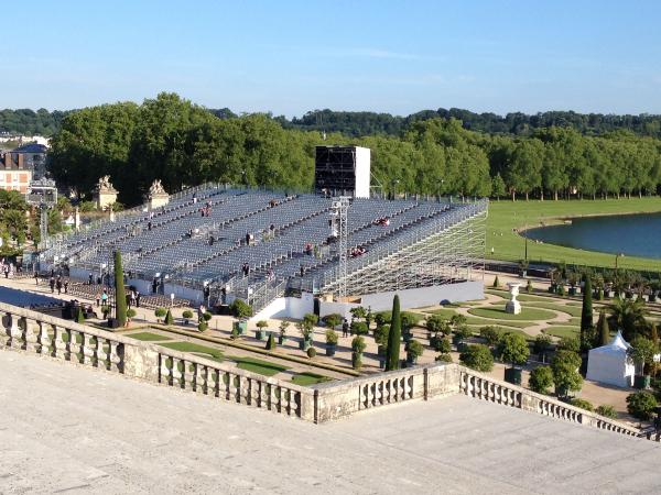 Prouesse technique au Château de Versailles